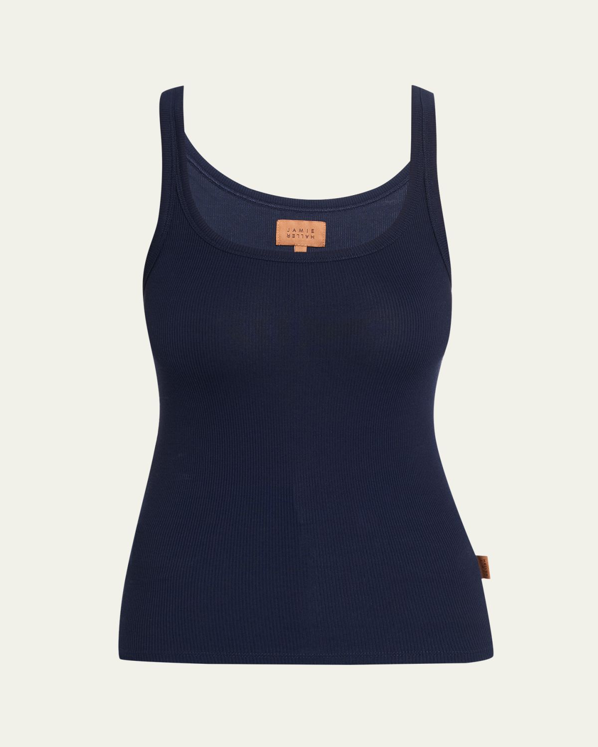 Jamie Haller Scoop-Neck Rib Undershirt