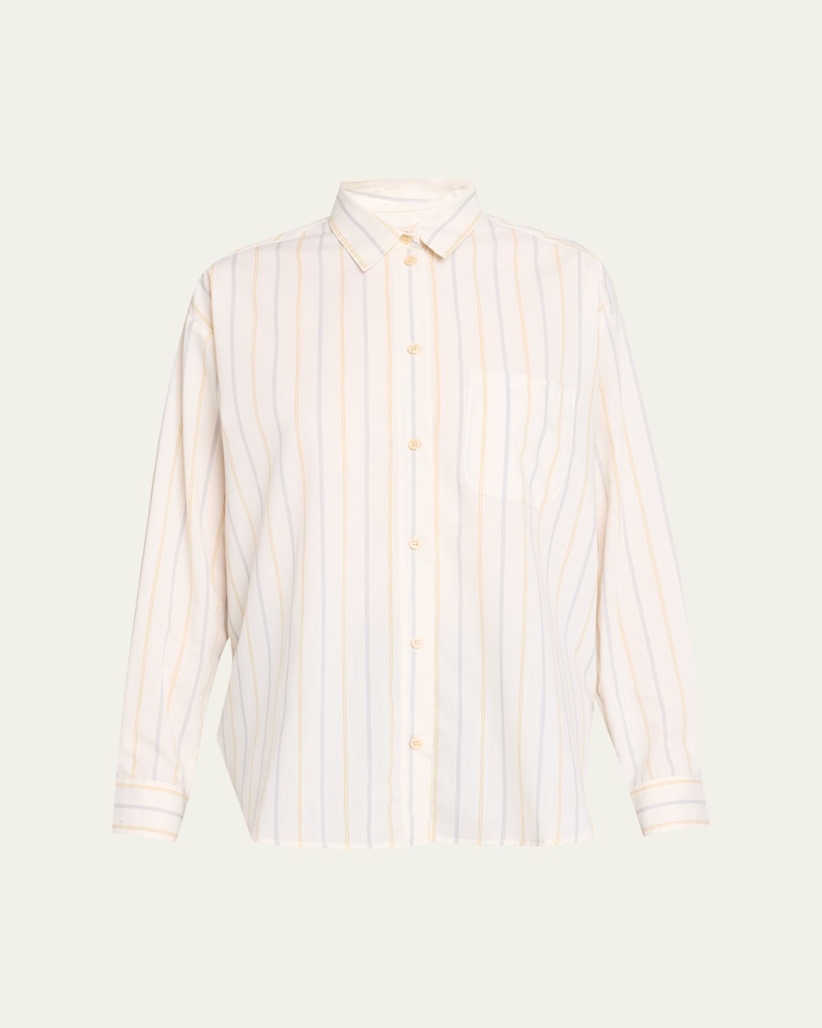 Jamie Haller The Essential Striped Cotton Shirt | Thumbnail 4 Jamie Haller The Essential Striped Cotton Shirt | Thumbnail 4