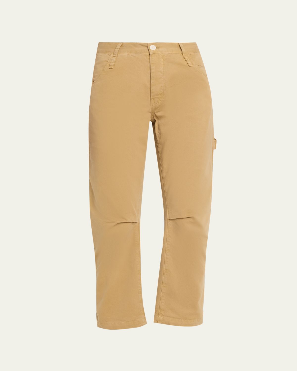 Jamie Haller The Hammer Loop Barrel-Leg Crop Carpenter Pants