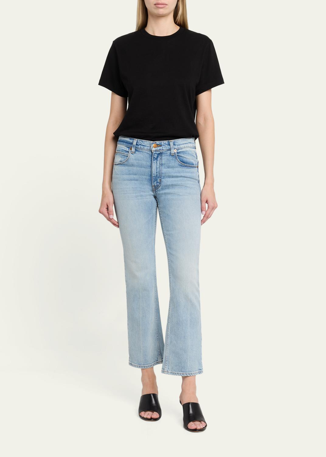 Jamie Haller The Rooney Mid-Rise Kickflare Ankle Jeans | Thumbnail 2