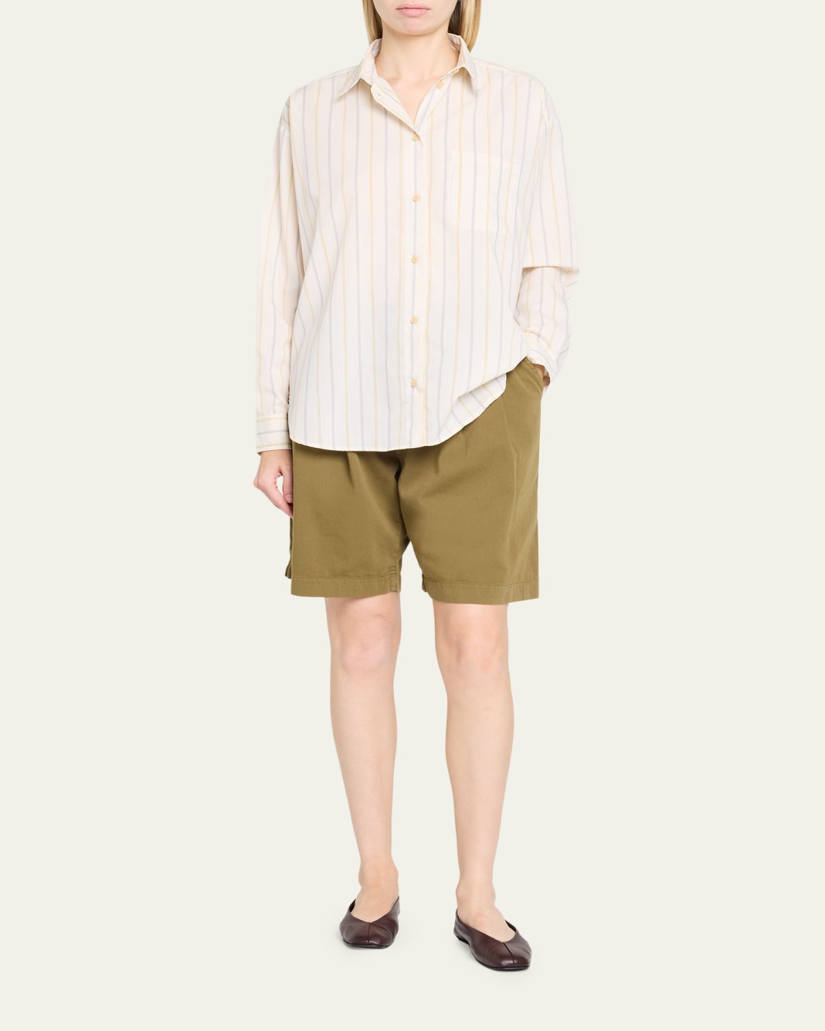 Jamie Haller The Pleat Bermuda Shorts | Thumbnail 2