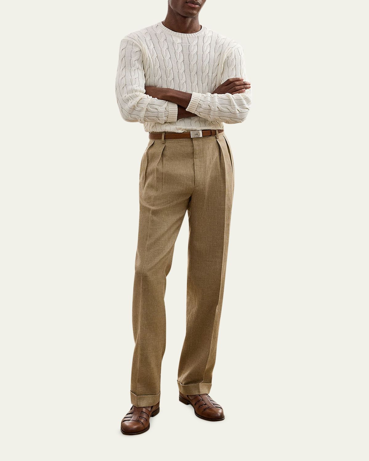 Ralph Lauren Purple Label Glenn Hand-Tailored Suit Trouser | Thumbnail 2 Ralph Lauren Purple Label Glenn Hand-Tailored Suit Trouser | Thumbnail 2