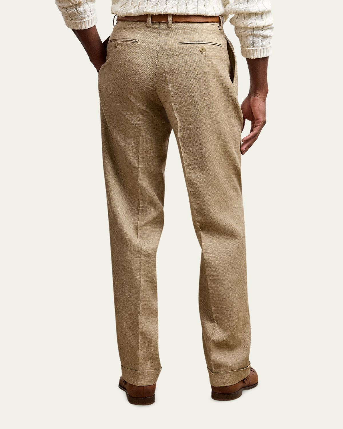 Ralph Lauren Purple Label Glenn Hand-Tailored Suit Trouser | Thumbnail 3 Ralph Lauren Purple Label Glenn Hand-Tailored Suit Trouser | Thumbnail 3