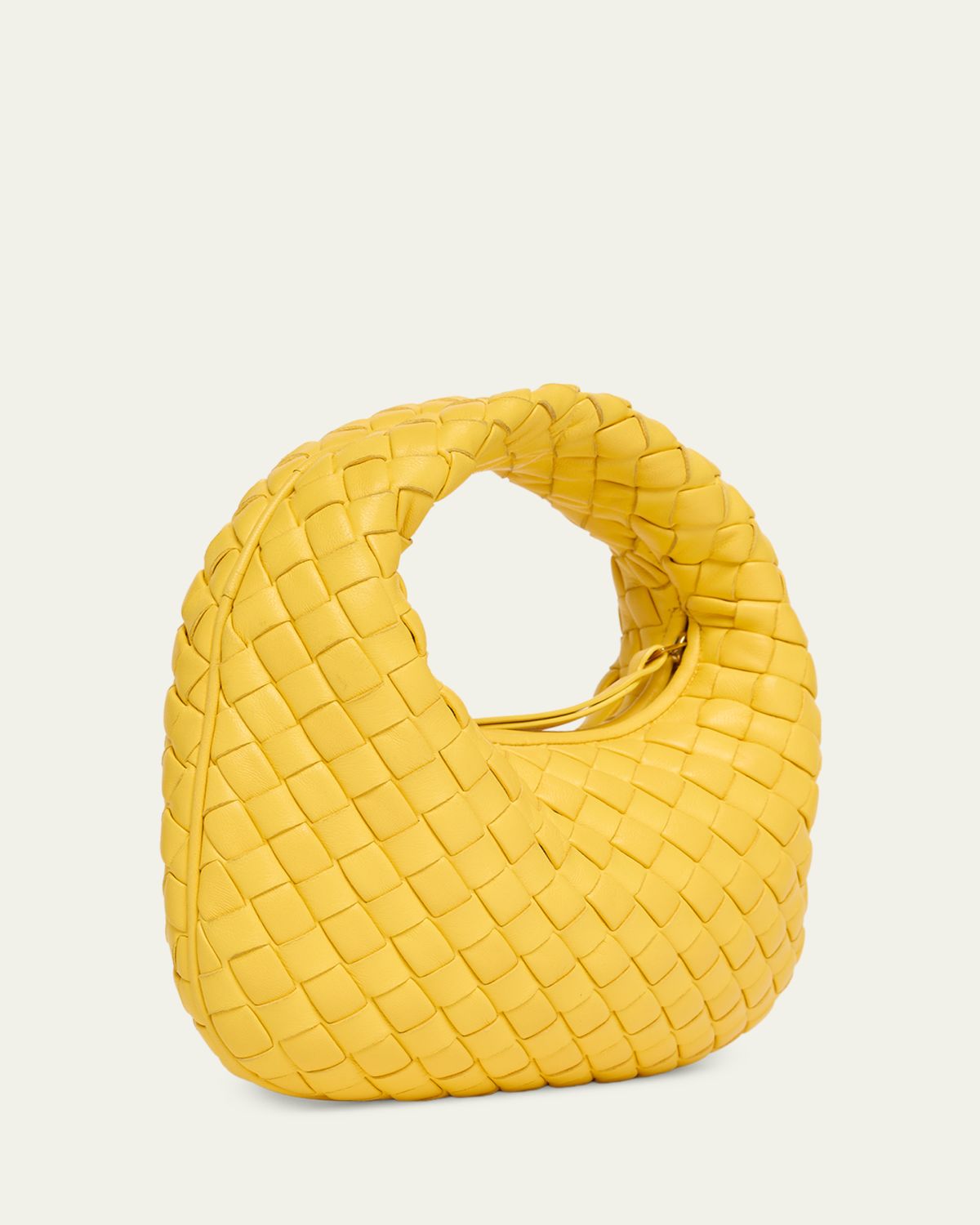 Bottega Veneta Baby Veneta Leather Top-Handle Bag | Thumbnail 3