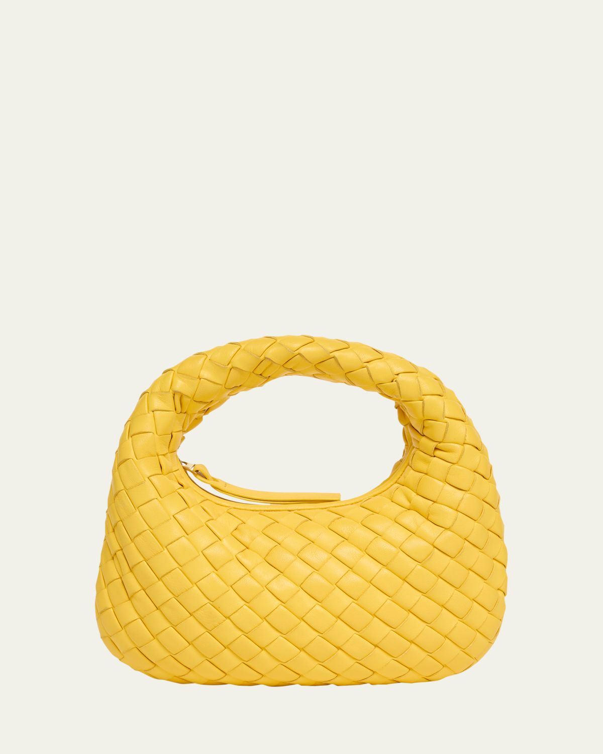 Bottega Veneta Baby Veneta Leather Top-Handle Bag