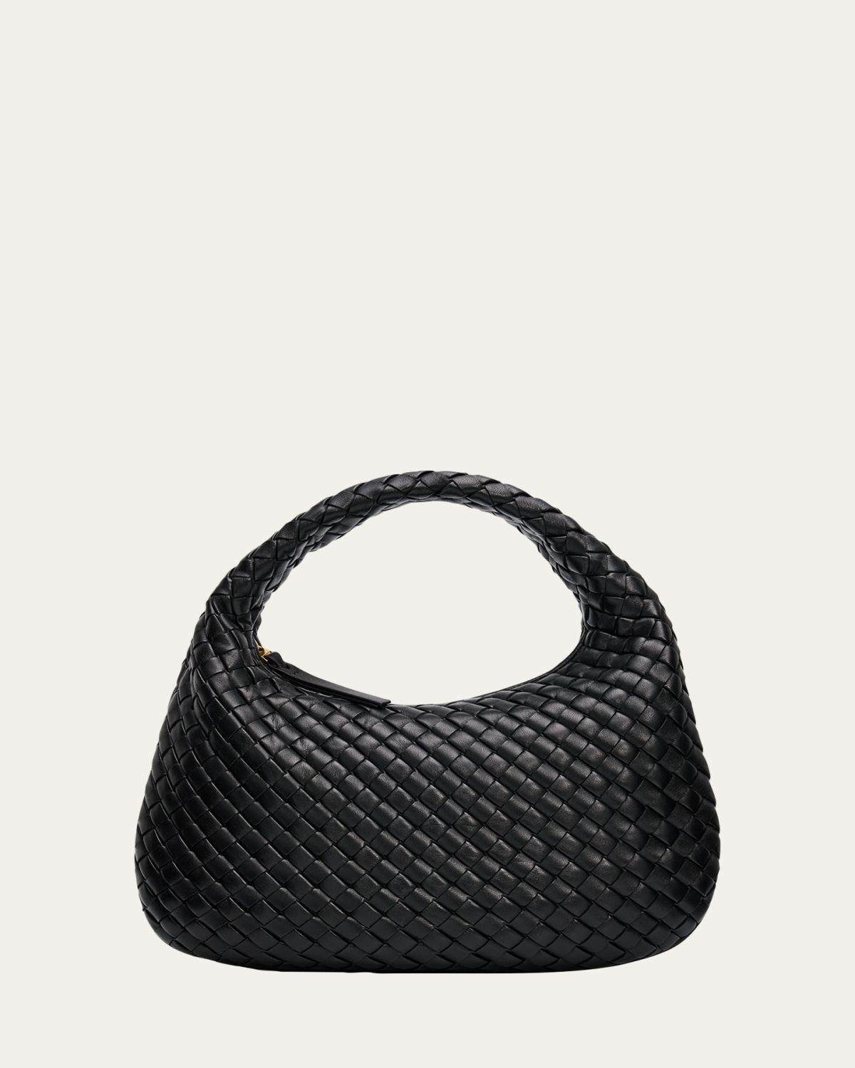 Bottega Veneta Veneta Small Padded Leather Top-Handle Bag