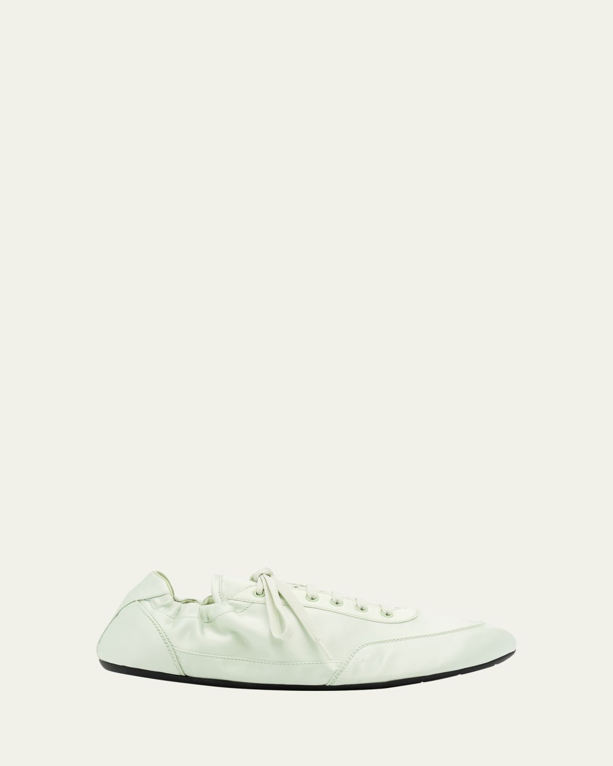 Prada Satin Low-Top Sneakers