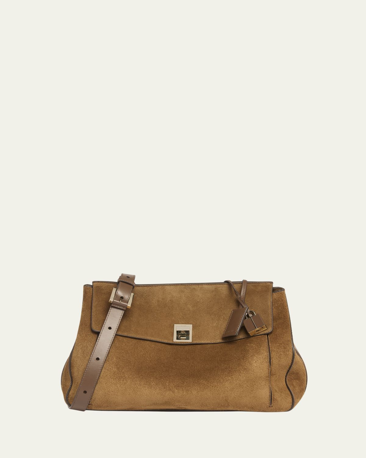 TOM FORD Smooth Suede Shoulder Bag | Thumbnail 6 TOM FORD Smooth Suede Shoulder Bag | Thumbnail 6