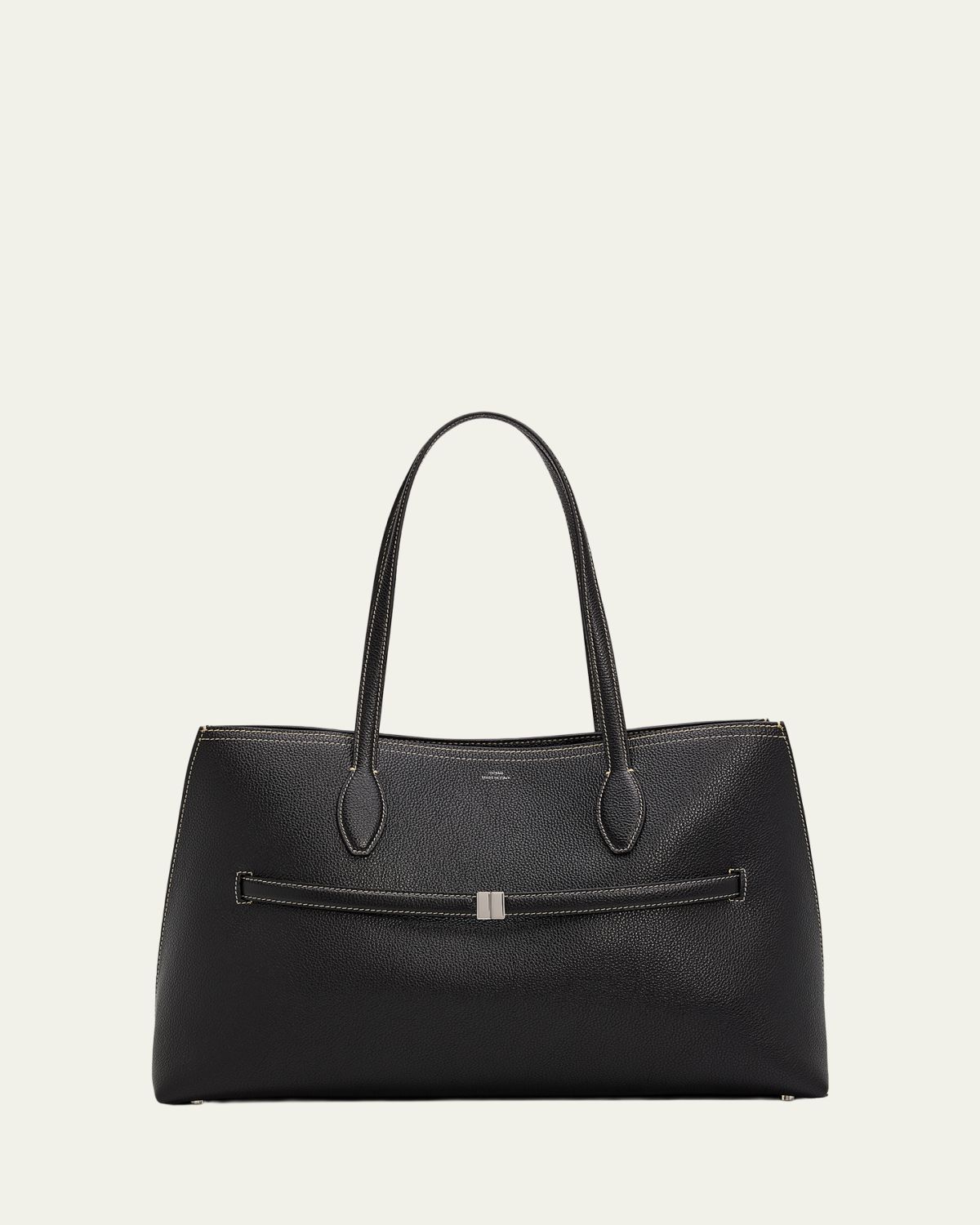 Toteme Lounge Grain Leather Tote Bag