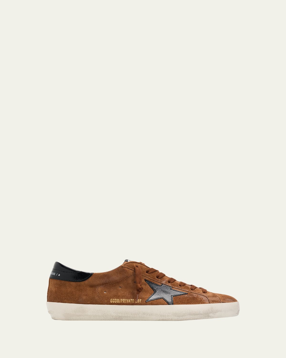 Golden Goose Men's Super-Star Suede Low-Top Sneakers