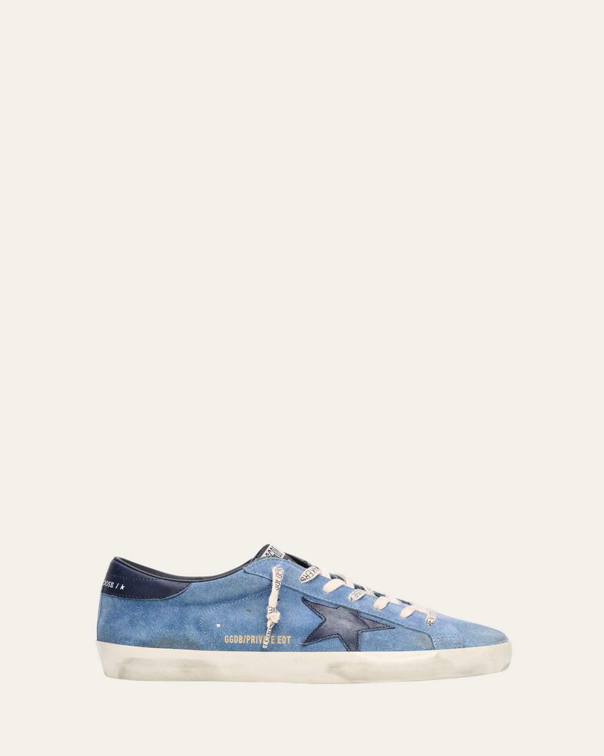 Golden Goose Men's Super-Star Suede Low-Top Sneakers