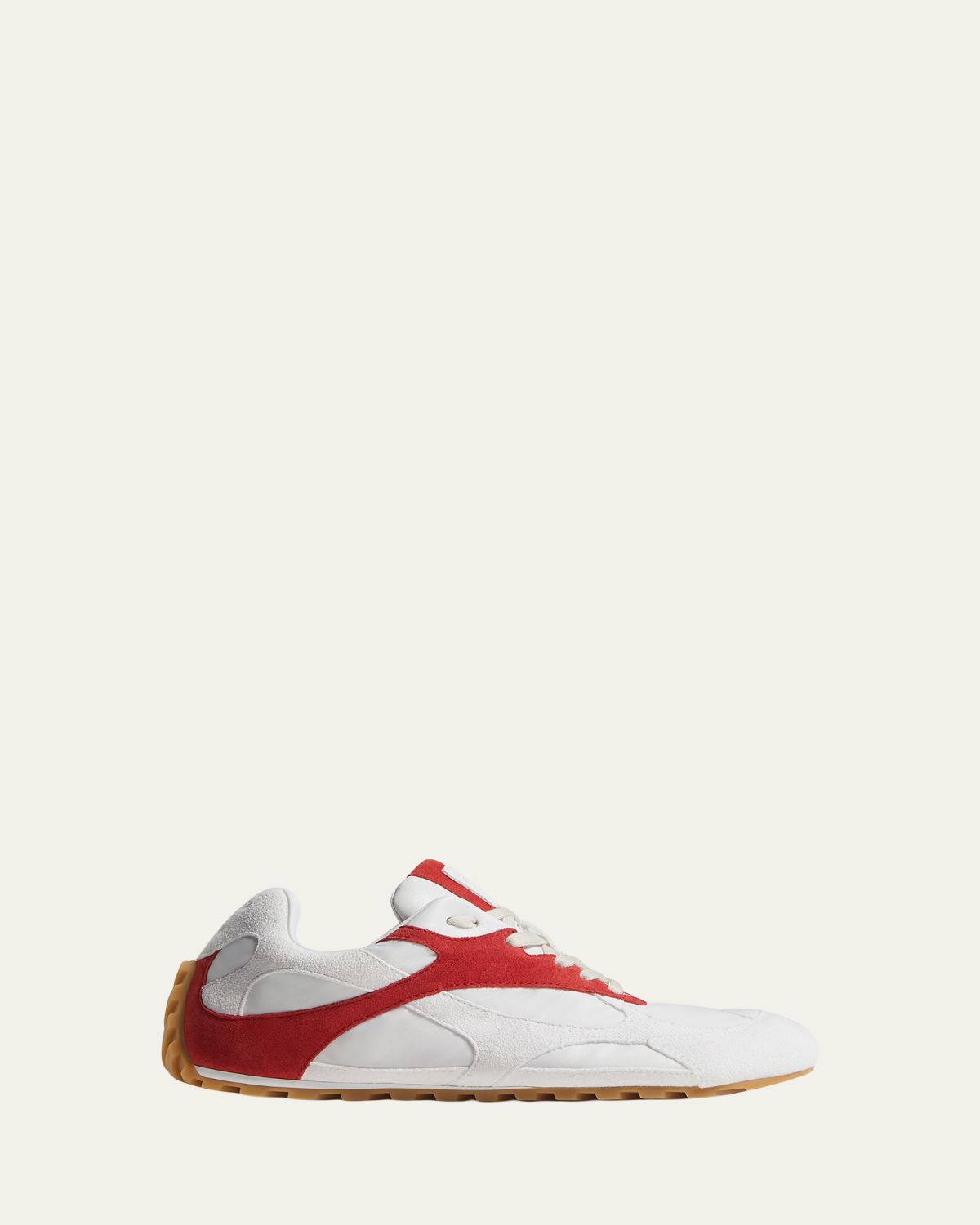 Bottega Veneta Orbit Flash Suede Low-Top Sneakers