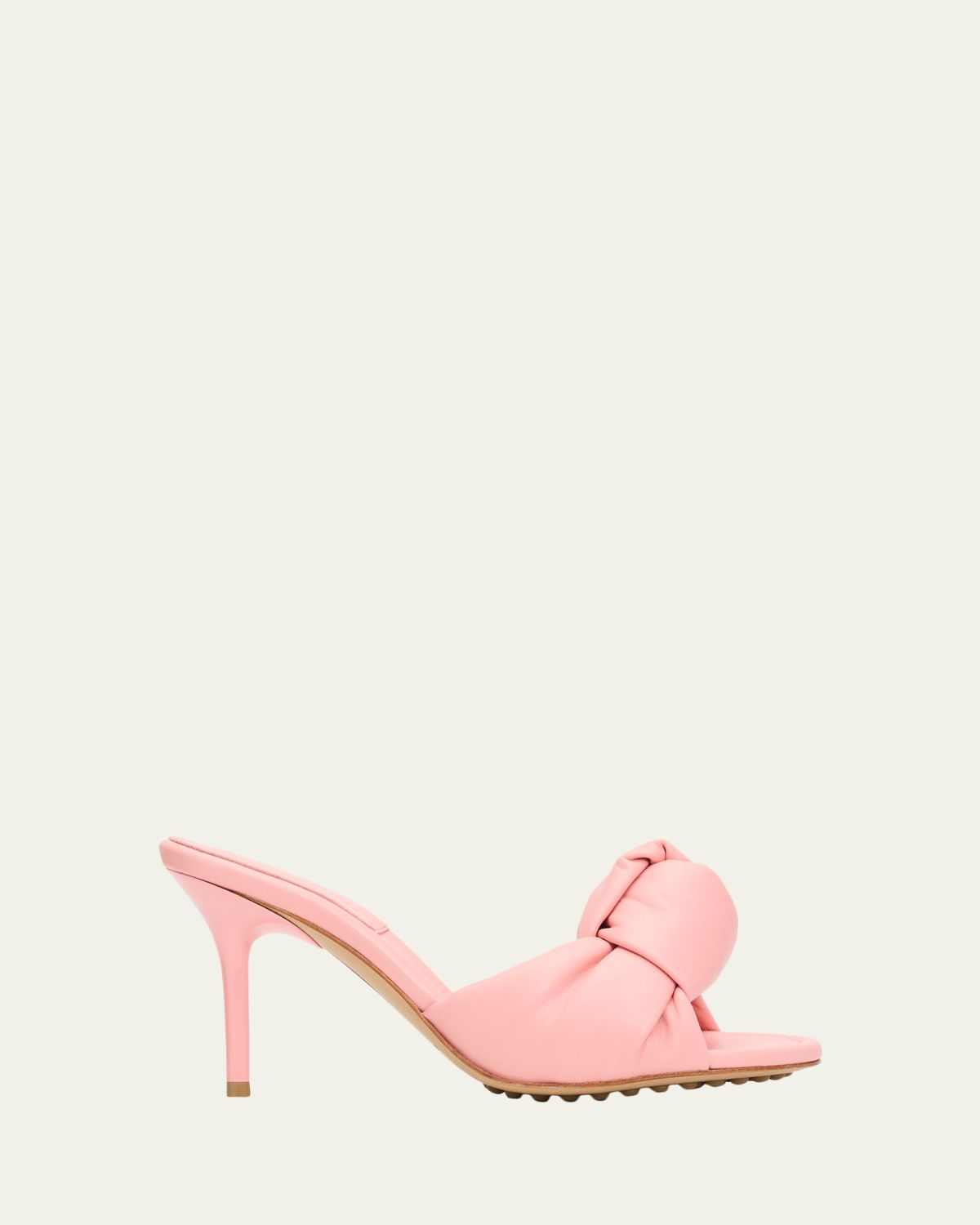 Bottega Veneta 90mm Cherry Nappa Leather Mules | Thumbnail 4