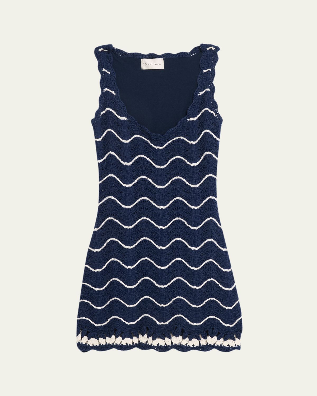 Cara Cara Orel Crochet Mini Dress