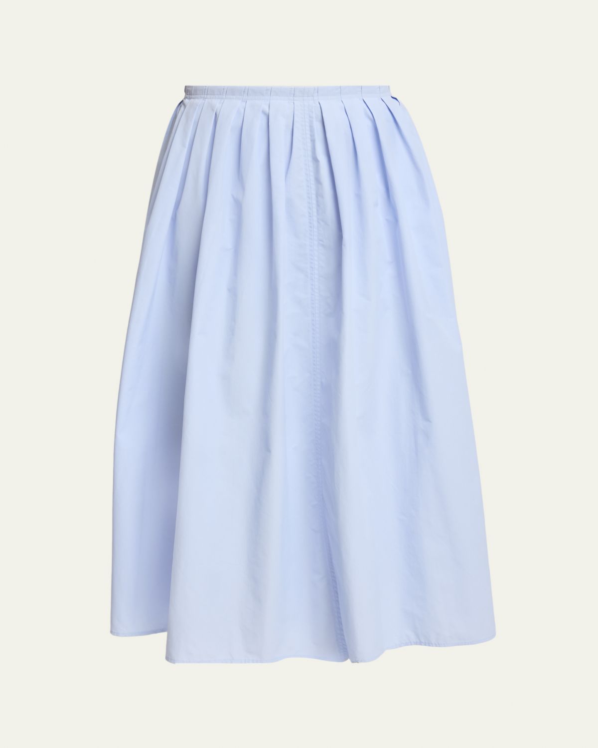 Proenza Schouler White Label Austin A-Line Technical Cotton Skirt