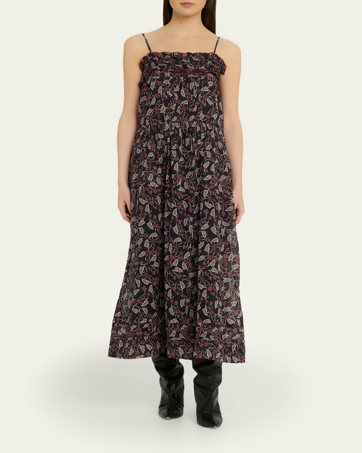 Etoile Isabel Marant Demy Floral Cotton Slipdress | Thumbnail 2 Etoile Isabel Marant Demy Floral Cotton Slipdress | Thumbnail 2