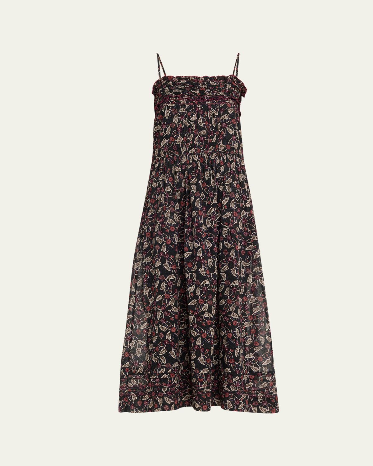 Etoile Isabel Marant Demy Floral Cotton Slipdress