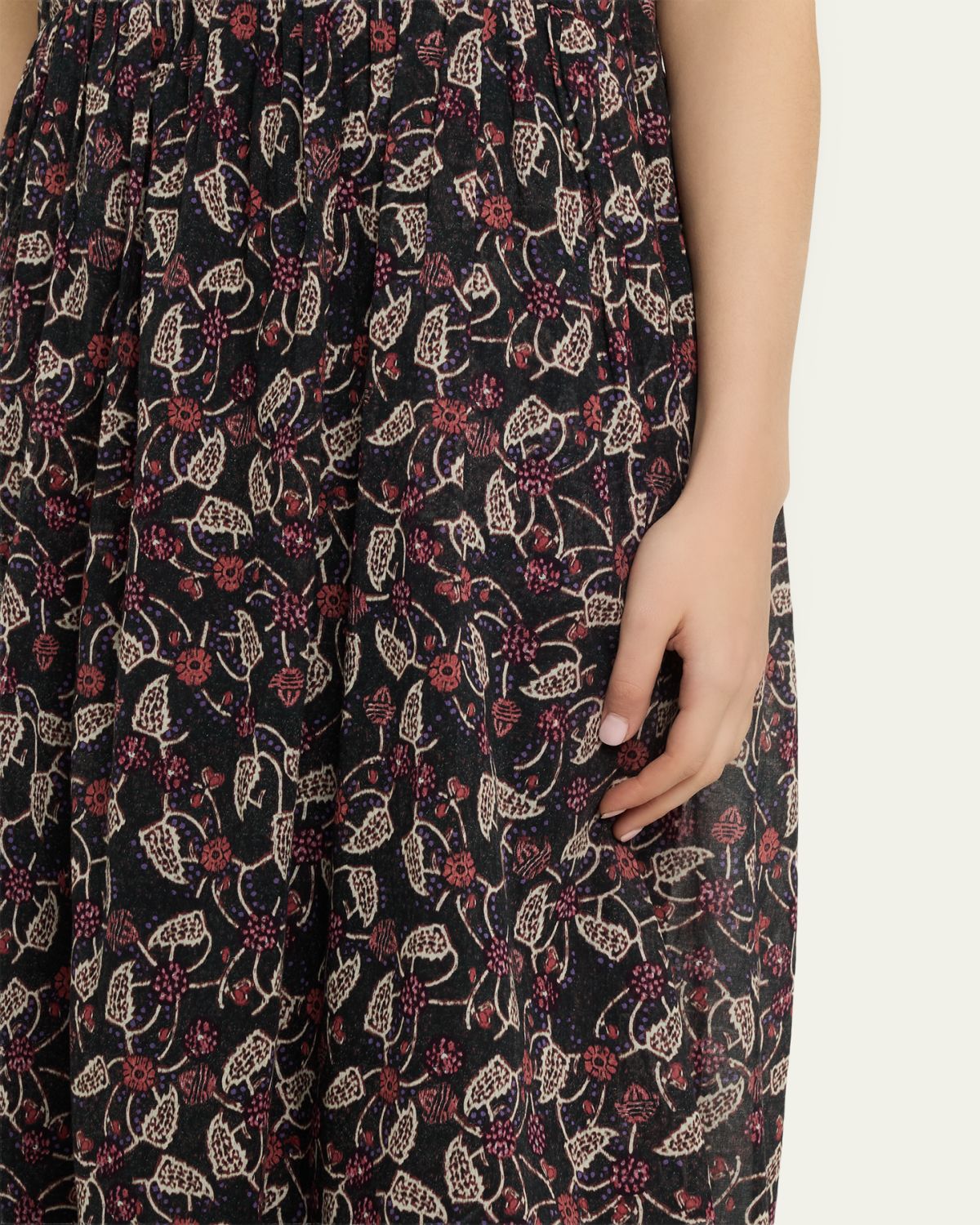 Etoile Isabel Marant Demy Floral Cotton Slipdress | Thumbnail 5 Etoile Isabel Marant Demy Floral Cotton Slipdress | Thumbnail 5