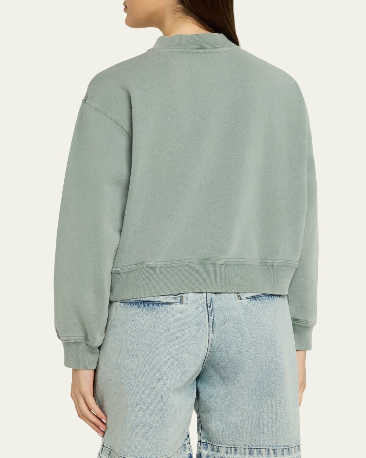 Etoile Isabel Marant Simony Logo-Embroidered Sweatshirt | Thumbnail 3 Etoile Isabel Marant Simony Logo-Embroidered Sweatshirt | Thumbnail 3