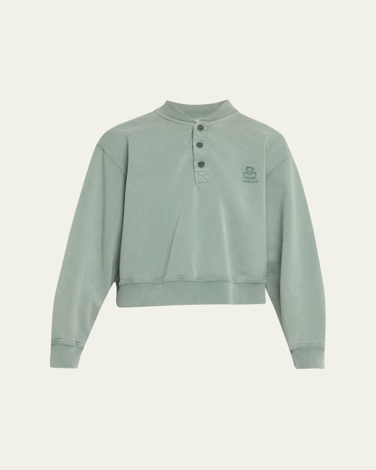 Etoile Isabel Marant Simony Logo-Embroidered Sweatshirt