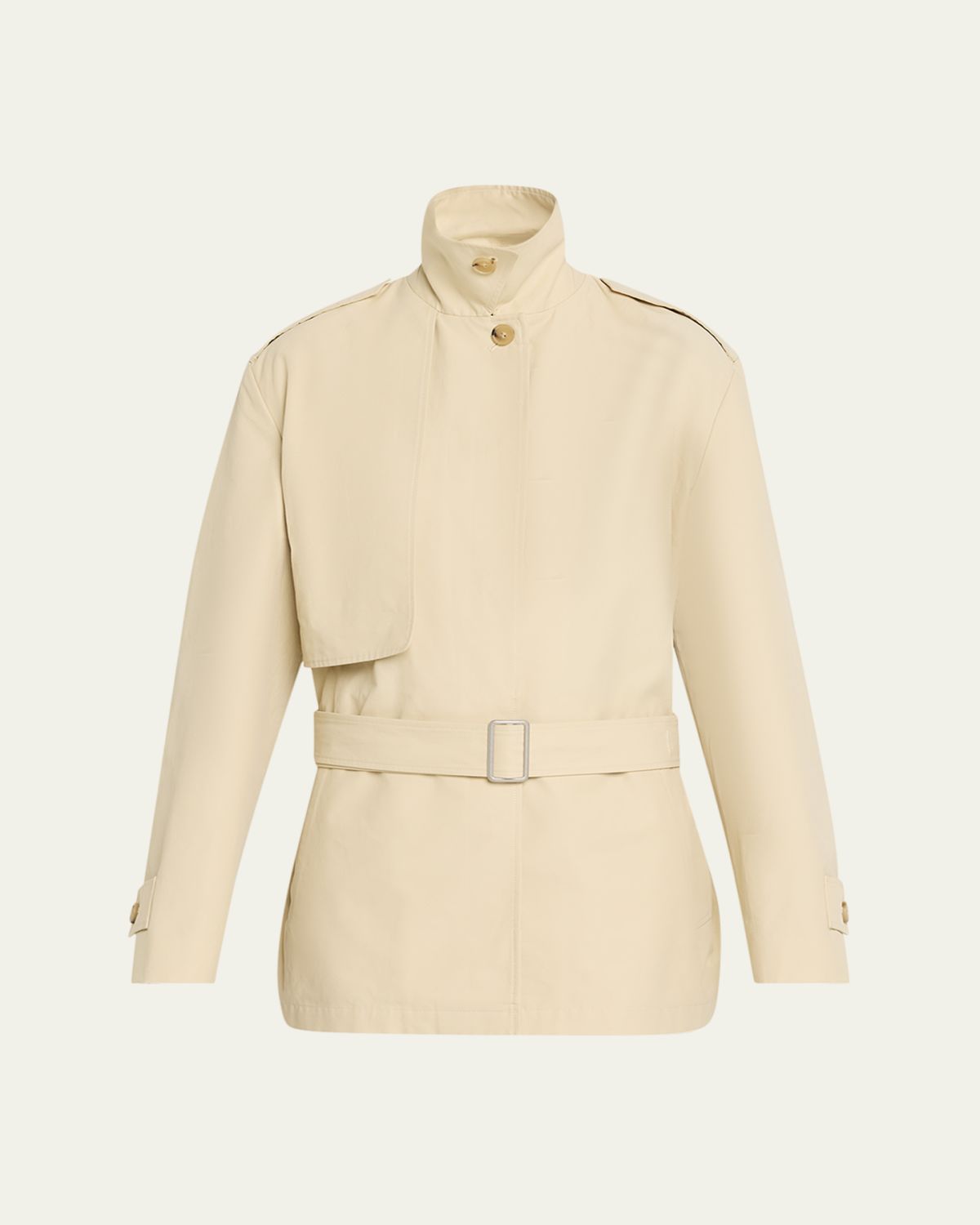 Vince Cotton-Blend Short Jacket