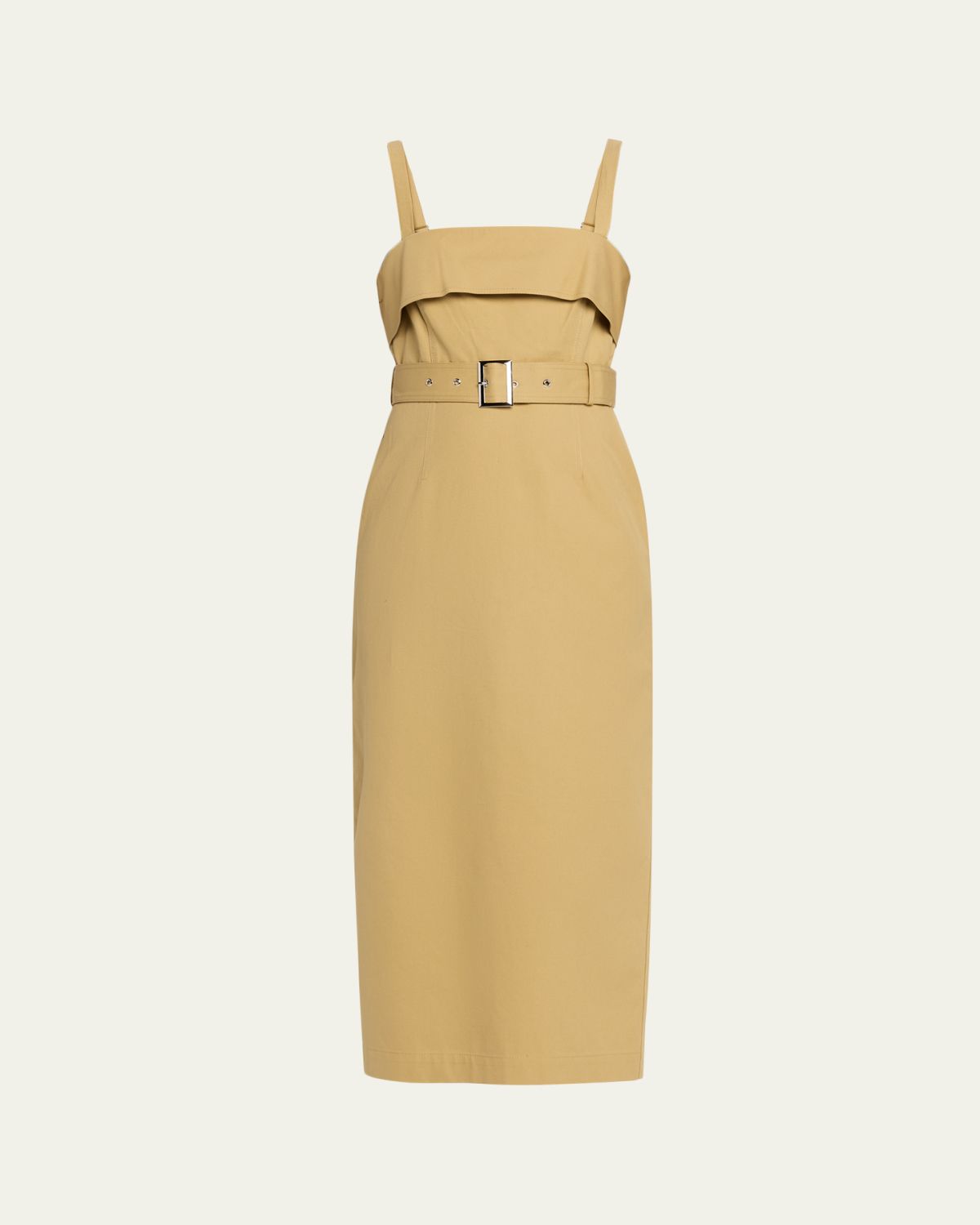 Toccin Theodora Belted Midi Dress