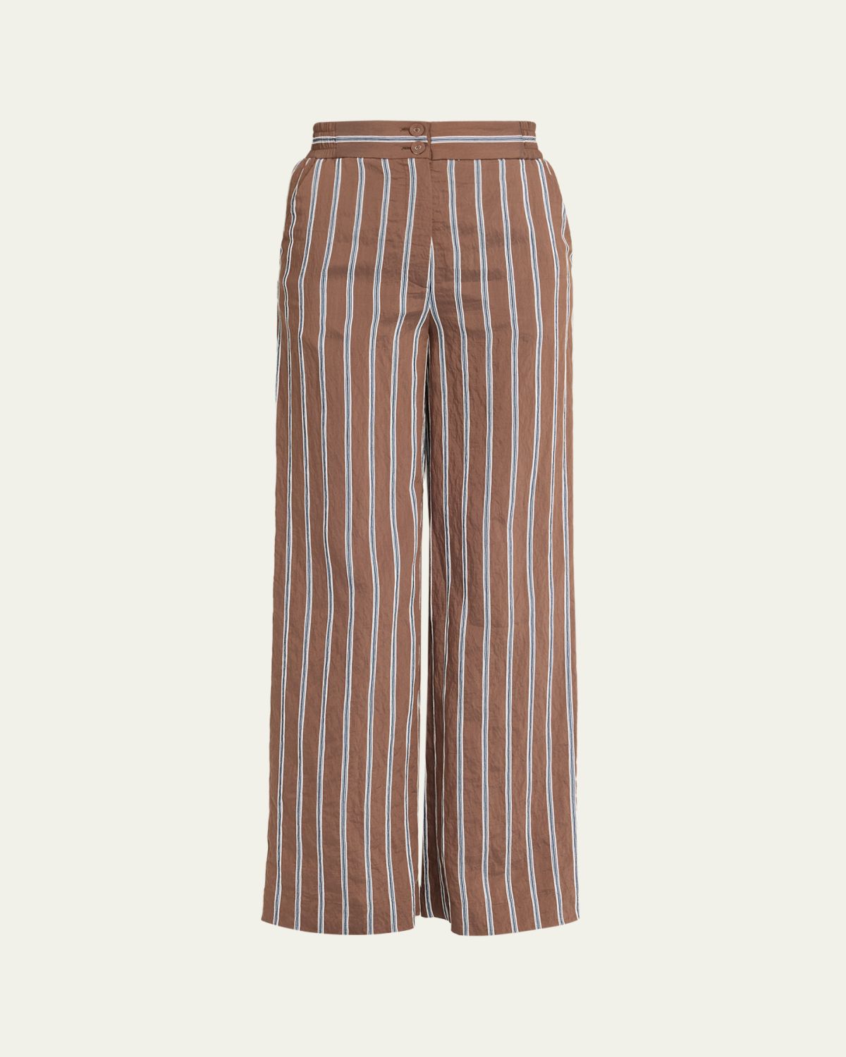 Veronica Beard Carraway Striped Wide-Leg Pants | Thumbnail 6 Veronica Beard Carraway Striped Wide-Leg Pants | Thumbnail 6