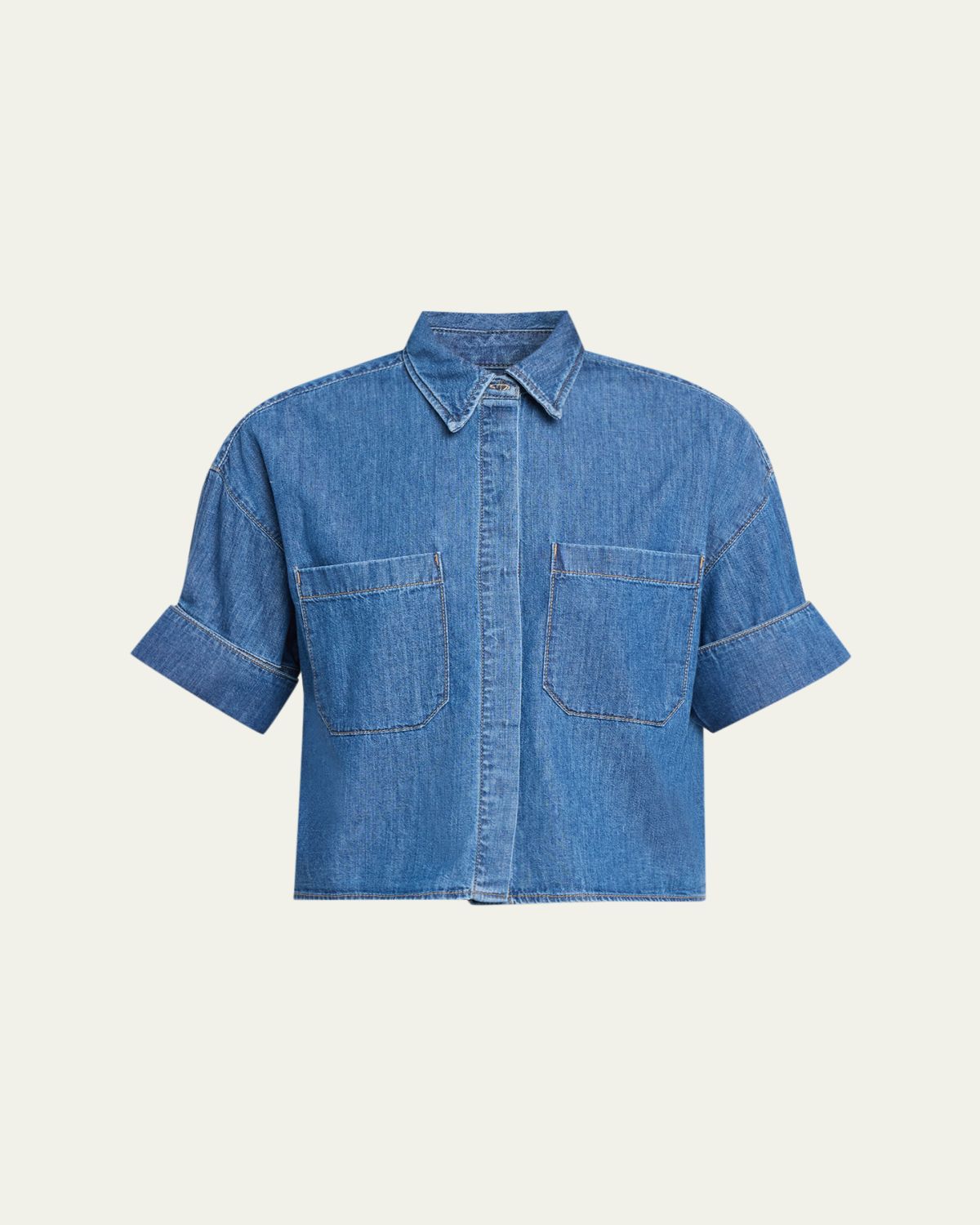 TWP My Newest Mistake Shirt in Denim