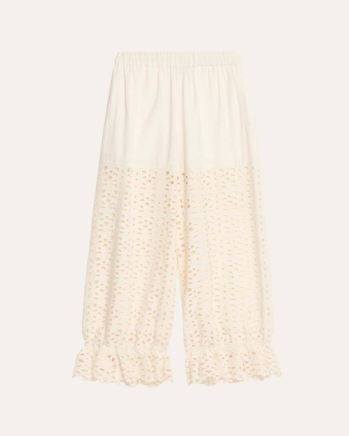 Sea Leila Eyelet Embroidered Pants