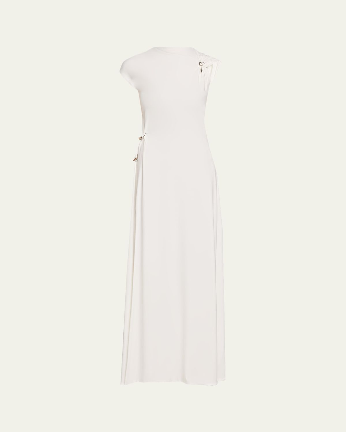 GRACE LING Relic Charms Gathered Jersey Maxi Dress | Thumbnail 6