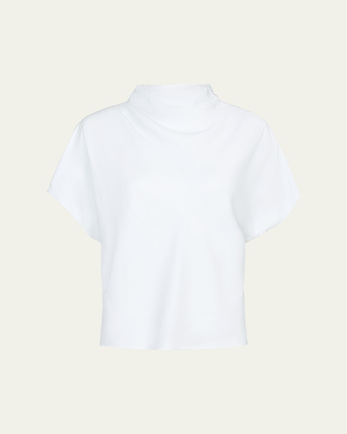 TWP Draped Mock-Neck Tee | Thumbnail 6 TWP Draped Mock-Neck Tee | Thumbnail 6
