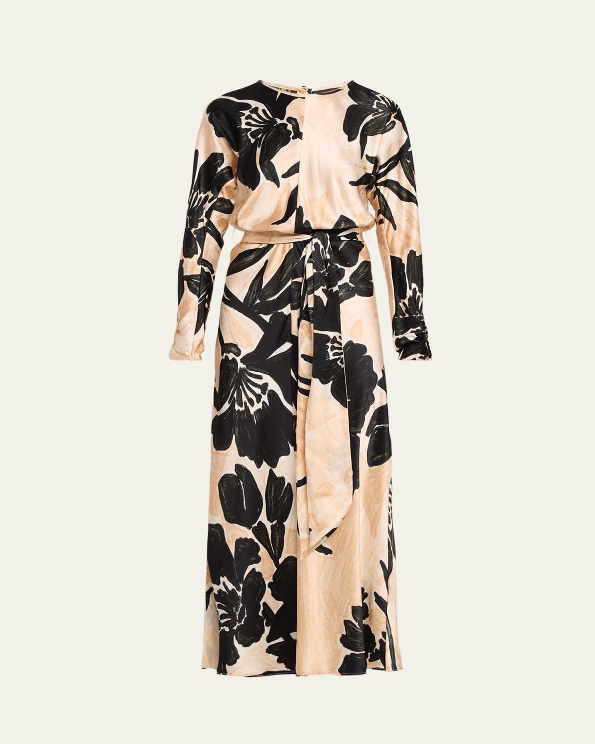 Cara Cara Montgomery Silk Midi Dress | Thumbnail 8 Cara Cara Montgomery Silk Midi Dress | Thumbnail 8