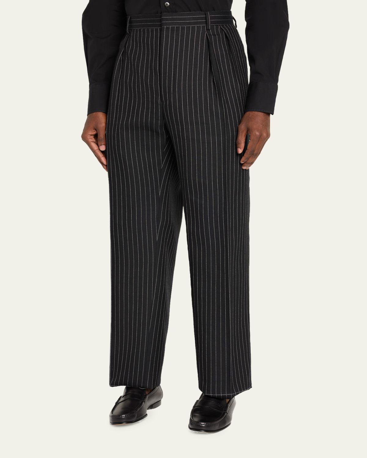 Ralph Lauren Purple Label Glenn Handmade Rope-Stripe Trouser | Thumbnail 4 Ralph Lauren Purple Label Glenn Handmade Rope-Stripe Trouser | Thumbnail 4