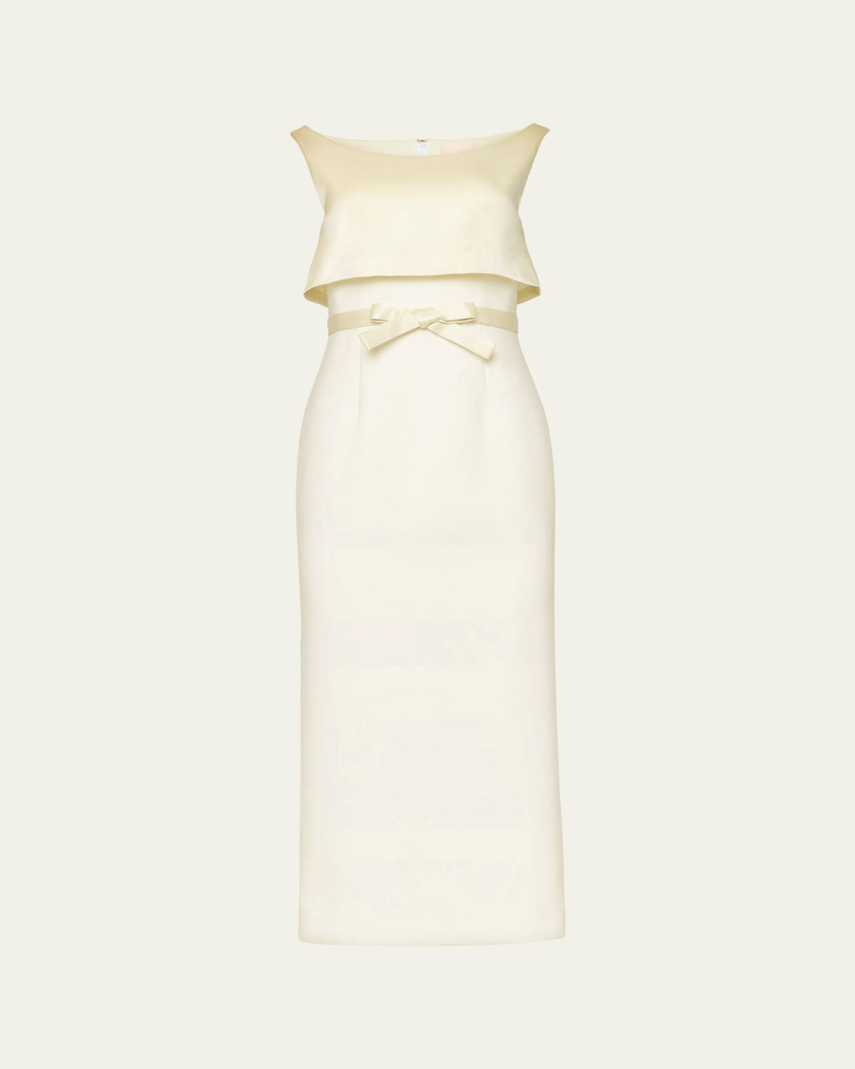 Cinq a Sept Mila Satin Bow Dress
