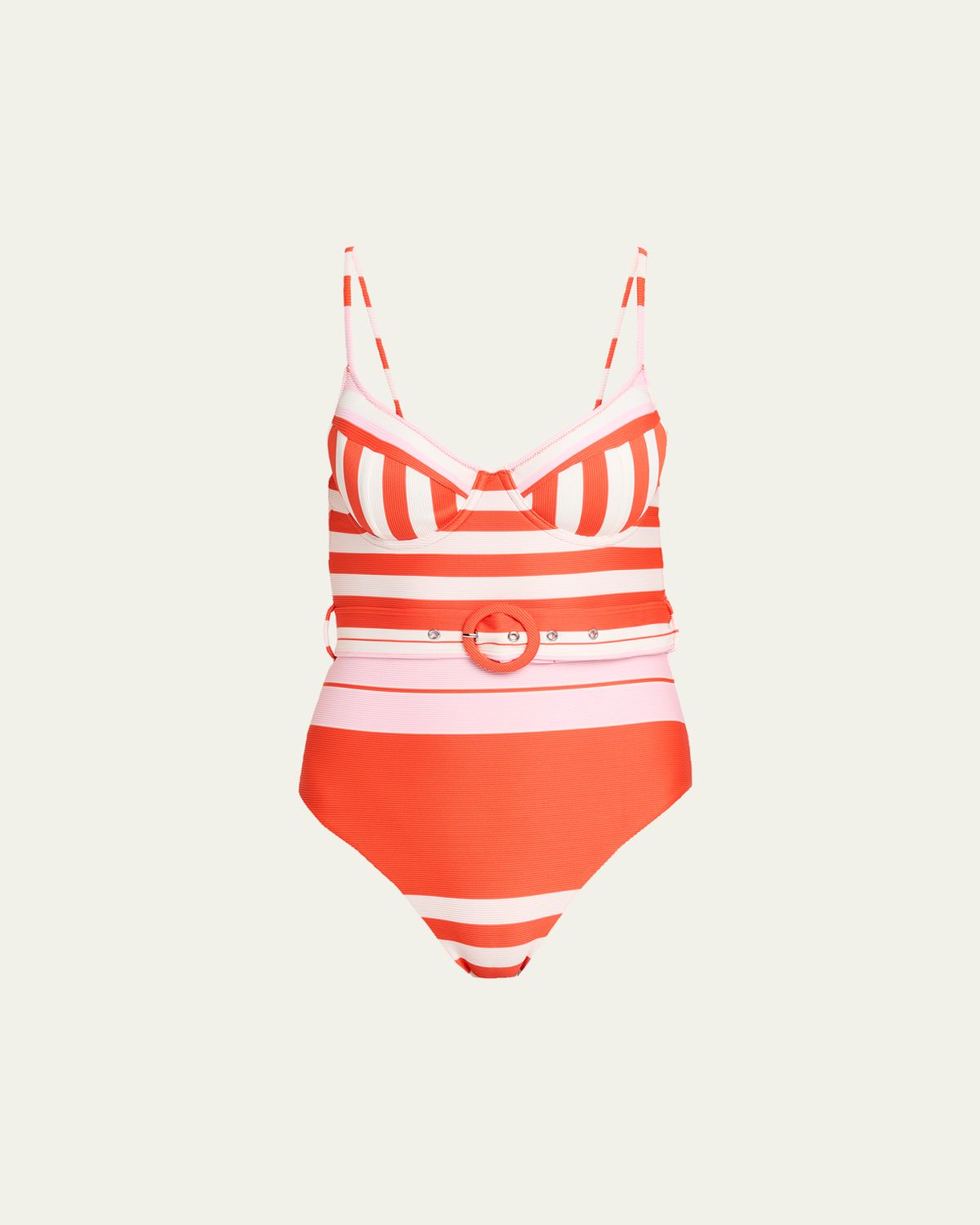 SIMKHAI Noa Belted Bustier One-Piece Swimsuit | Thumbnail 5 SIMKHAI Noa Belted Bustier One-Piece Swimsuit | Thumbnail 5