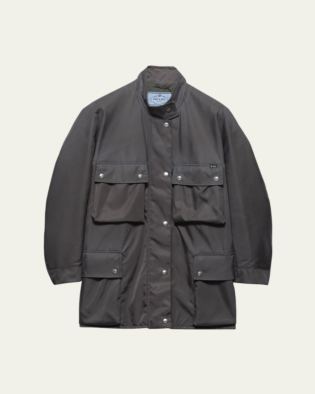 Prada Re-Nylon Utility Jacket | Thumbnail 4 Prada Re-Nylon Utility Jacket | Thumbnail 4