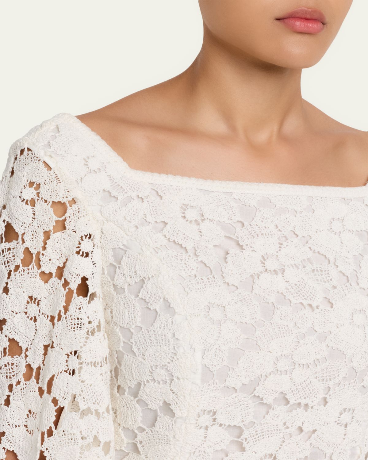 SIMKHAI Hana Lace Mini Dress | Thumbnail 5 SIMKHAI Hana Lace Mini Dress | Thumbnail 5