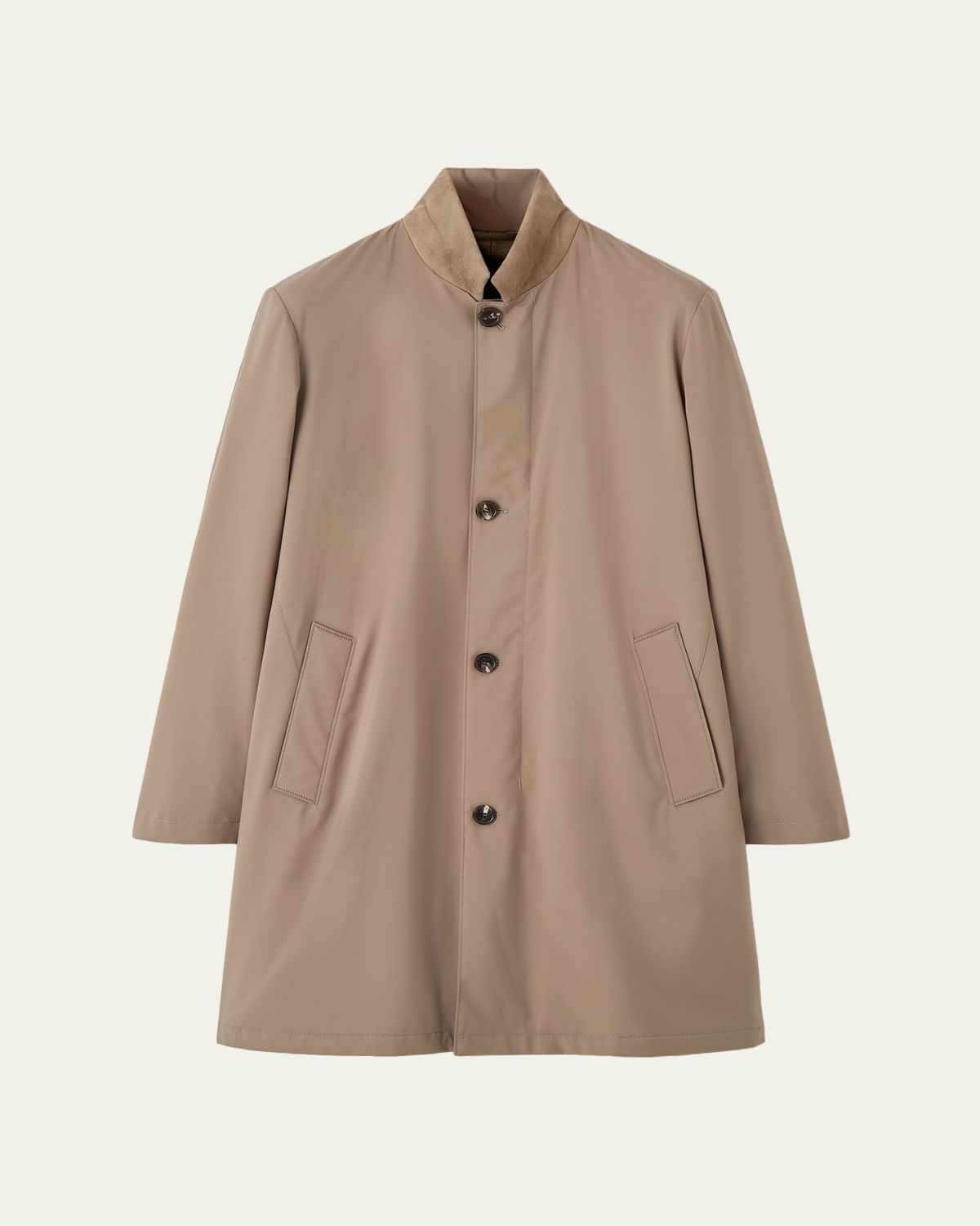 Loro Piana Men's Sebring Single-Breasted Overcoat