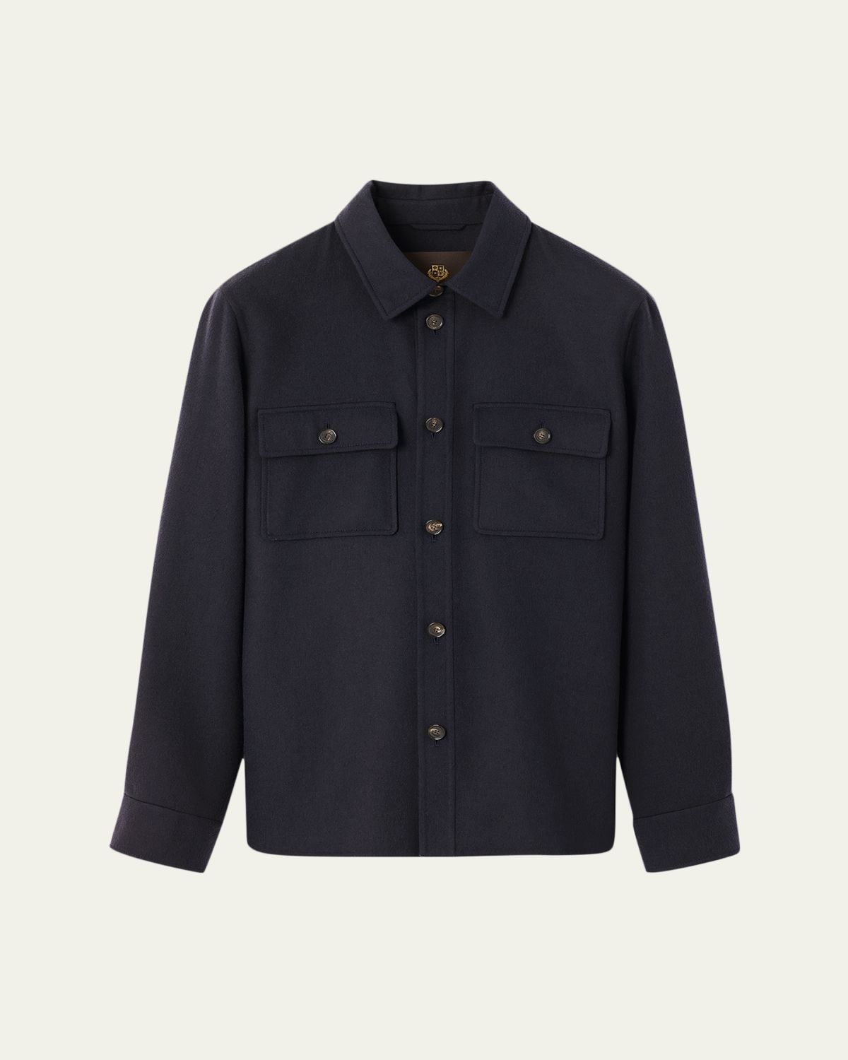 Loro Piana Men's Jim Cashmere Overshirt