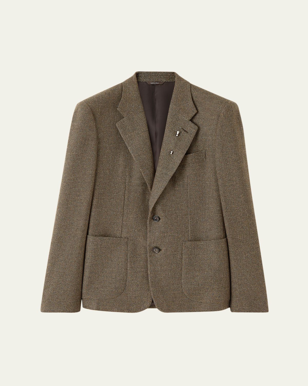 Loro Piana Men's Hedland Notch Lapel Single-Breasted Blazer