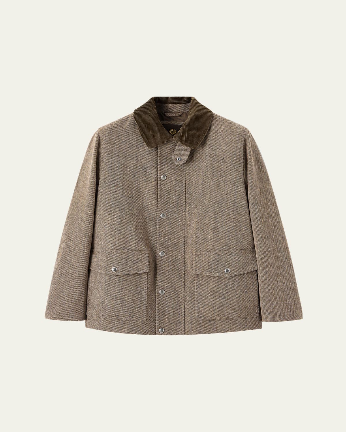 Loro Piana Men's Eiger Wool and Linen Field Jacket