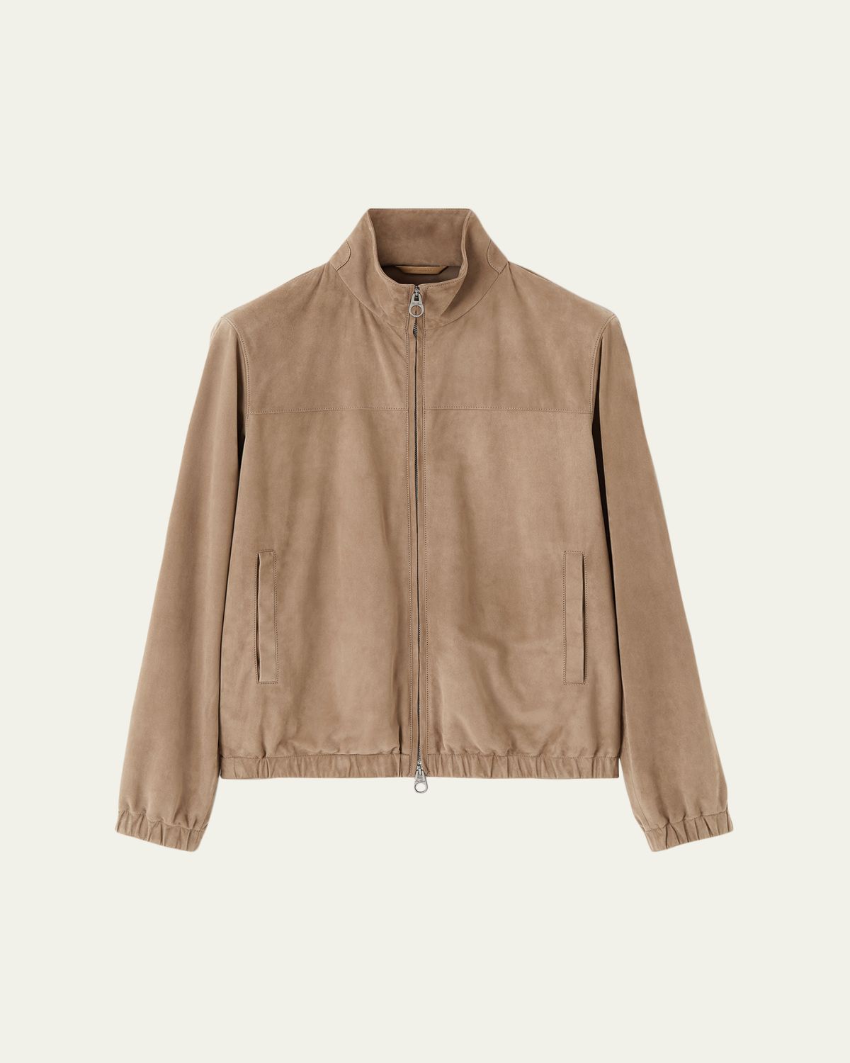 Loro Piana Men's Suede Bomber Jacket