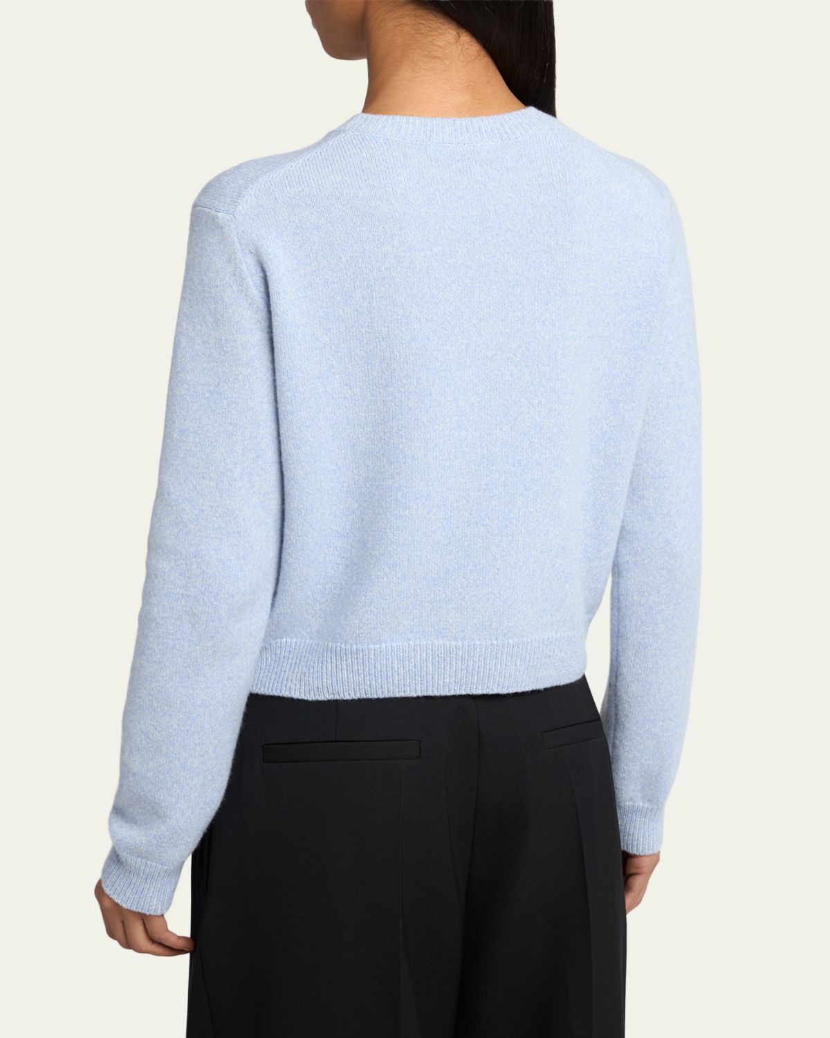 Jil Sander Wool-Cashmere Crewneck Sweater | Thumbnail 3 Jil Sander Wool-Cashmere Crewneck Sweater | Thumbnail 3