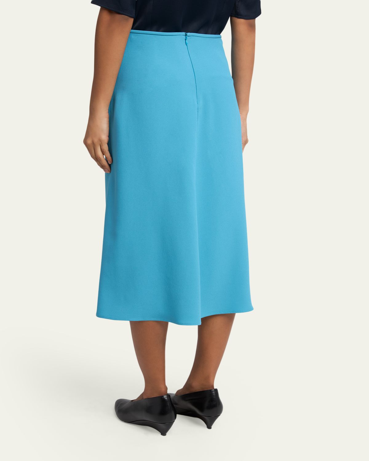 Jil Sander Viscose Bias Midi Skirt | Thumbnail 3