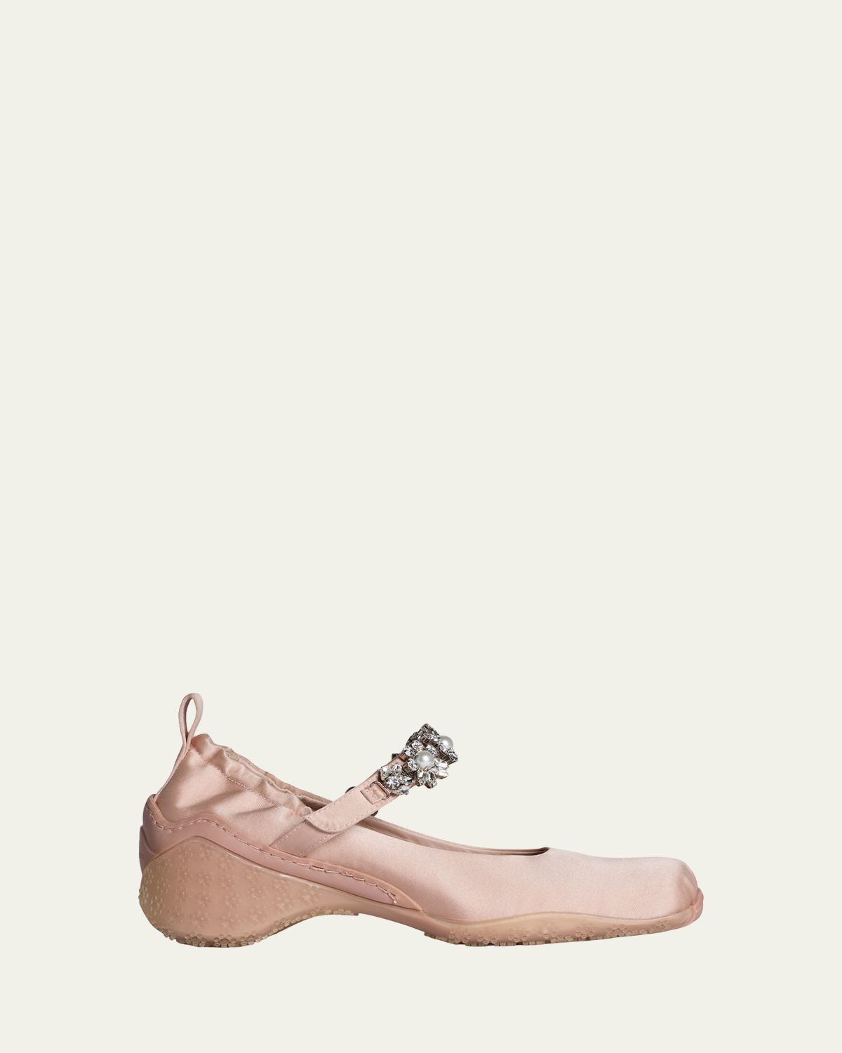 Simone Rocha Embellished Satin Ballet Runners