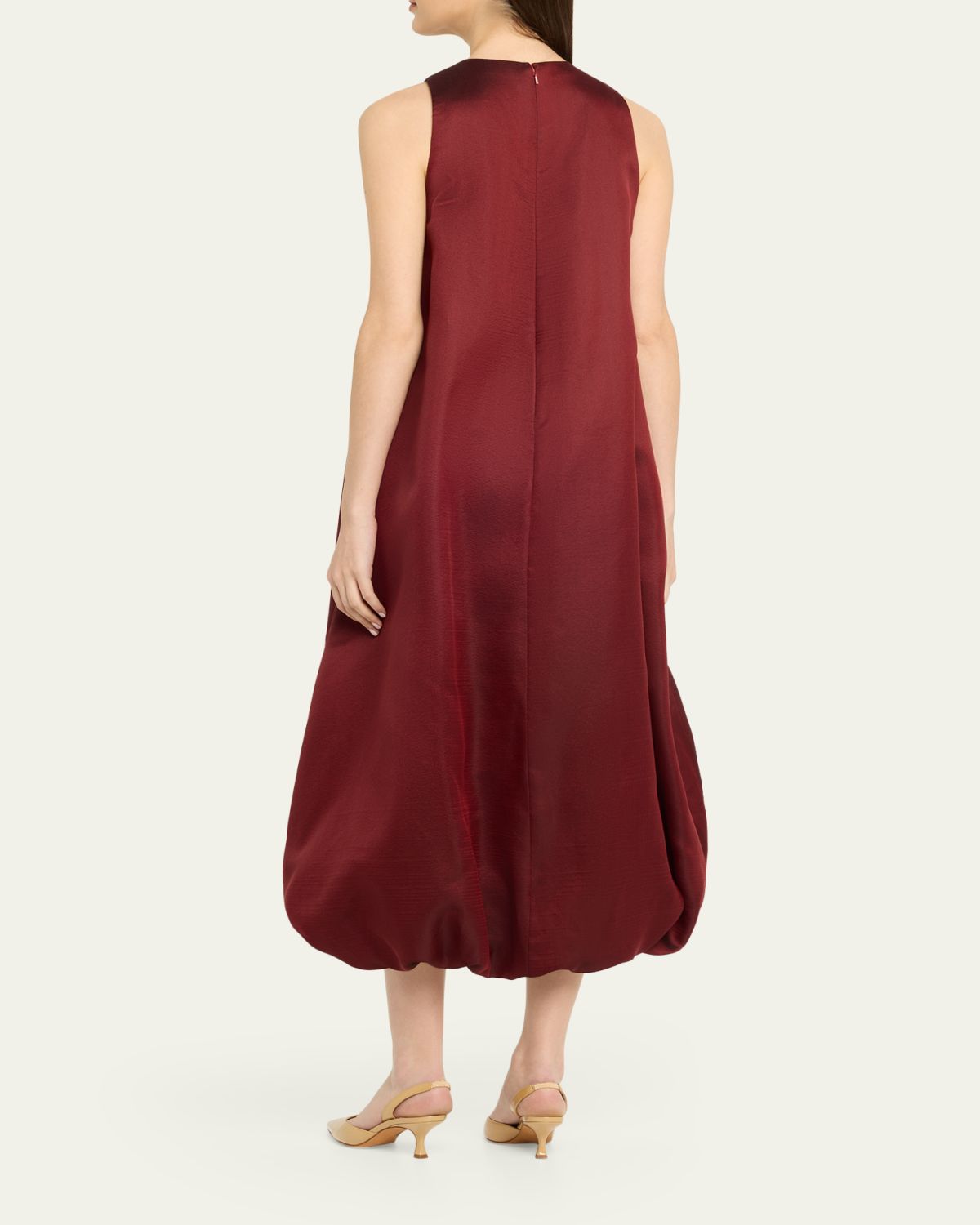 Lela Rose Rose Fil Coupe Sleeveless Midi Bubble Dress | Thumbnail 3 Lela Rose Rose Fil Coupe Sleeveless Midi Bubble Dress | Thumbnail 3