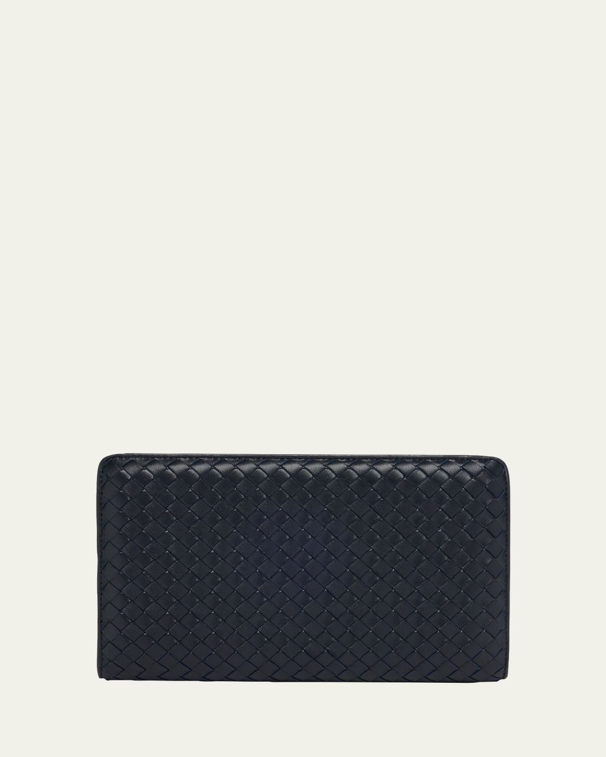 Bottega Veneta Agenda Leather Clutch Bag