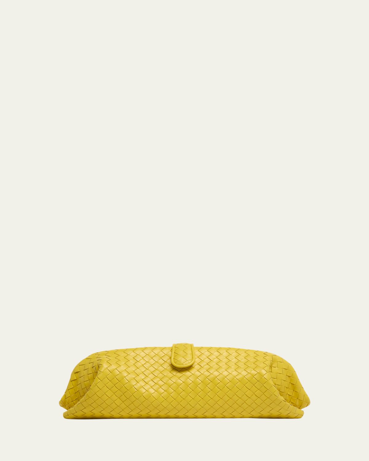 Bottega Veneta Lauren 1979 Leather Clutch Bag