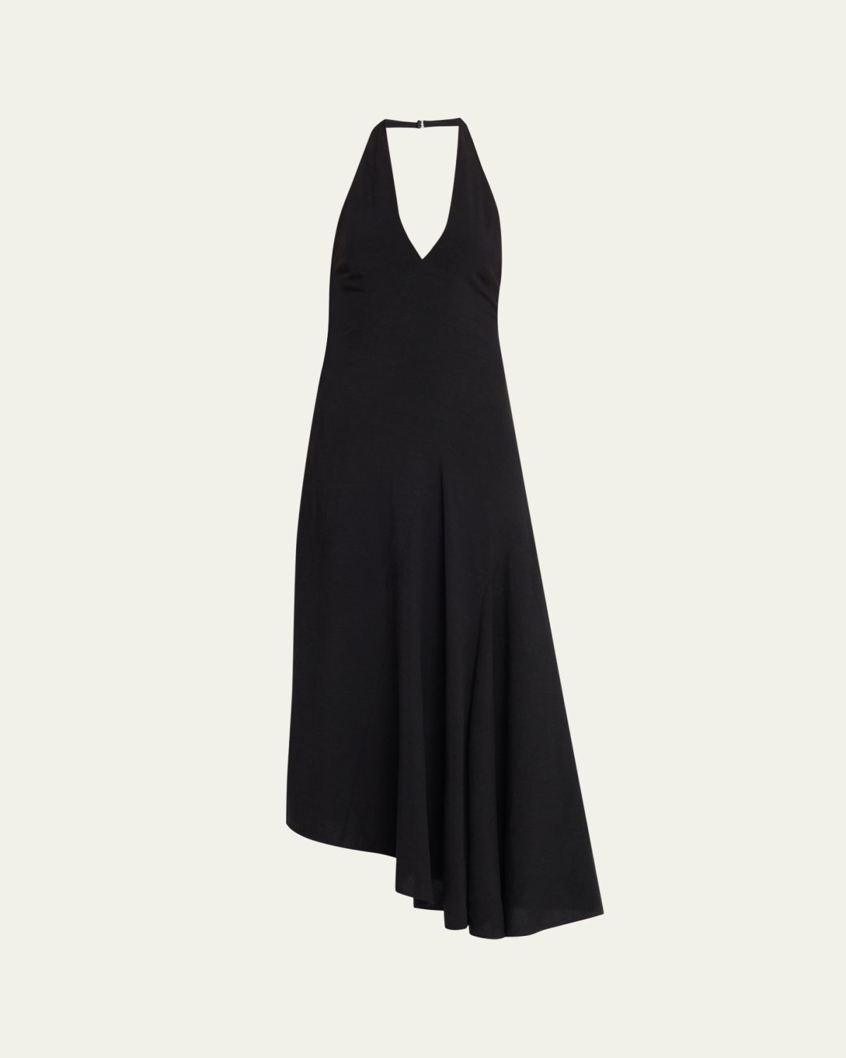 A.L.C. Celina Linen-Blend Halter Dress