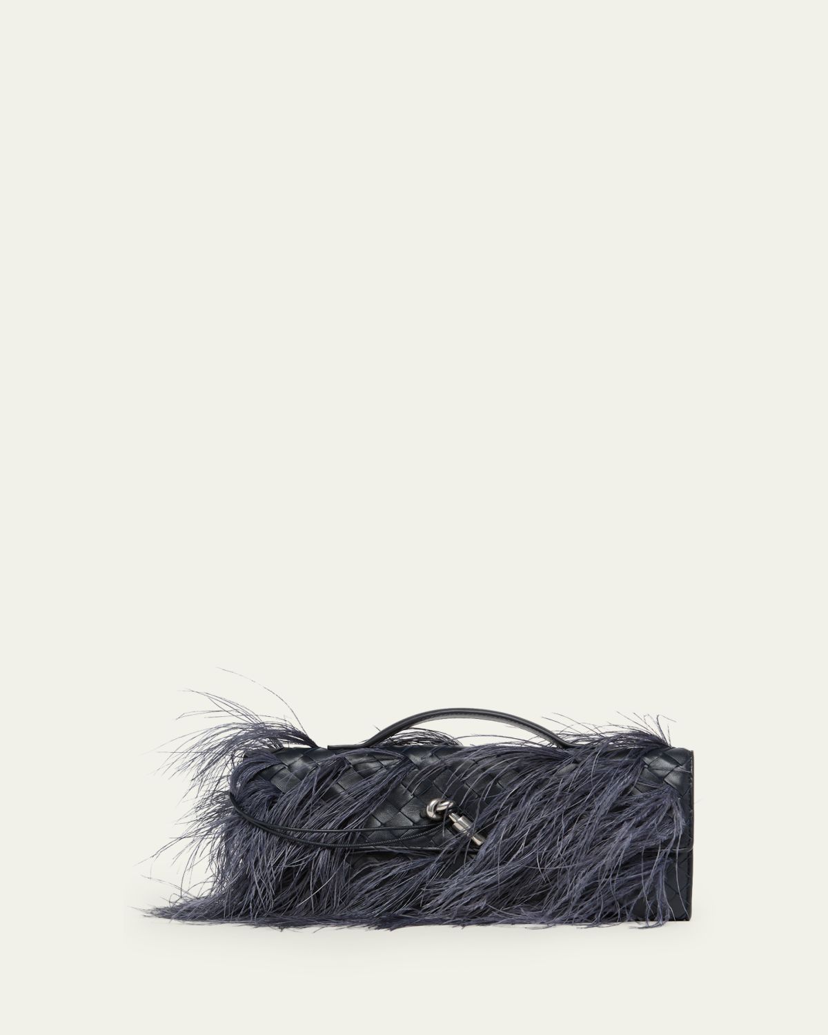 Bottega Veneta Andiamo Feather Leather Clutch Bag | Thumbnail 6 Bottega Veneta Andiamo Feather Leather Clutch Bag | Thumbnail 6
